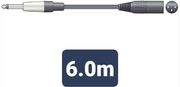 m6j xm600 kalodio ixoy 63mm mono jack plug xlr male 6m temaxio photo