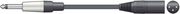 m6j xm1200 kalodio ixoy 63mm mono jack plug xlr male 12m temaxio photo