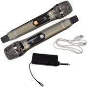 qtx j mic diplo uhf systima mikrofonoy xeiros photo