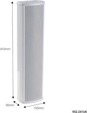 adastra sc16v epitoixia ixostili 4x 25 16w rms white temaxio