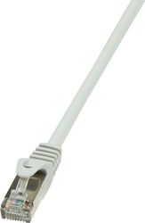 logilink patch cable cat5e f utp 15m grey photo