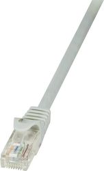 logilink patch cable cat5e u utp 15m grey photo