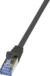 logilink patch cable cat6a s ftp black 2m primeline photo