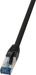 logilink patch cable cat6a s ftp pur 50m black photo