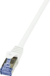 logilink patch cable cat6a s ftp white 50m primeline photo