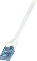 logilink patch cable cat6a u utp white 750m photo