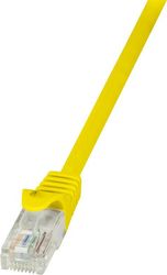 logilink patch cable cat6 u utp yellow 10m econline photo