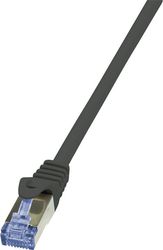 logilink patch cable with cat7 black 15m photo
