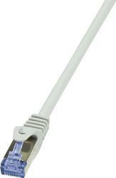 logilink patch cable with cat7 grey 2m photo