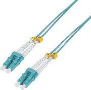 logilink fiber patch cord om3 lc lc 05m duplex photo