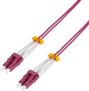 logilink fiber patch cord om4 lc lc 05m duplex photo