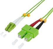 logilink fiber patch cord om5 lc sc 3m duplex photo