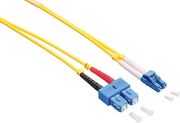 logilink fiber patch cord os2 lc sc 1m 9 125 duplex photo