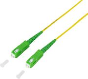 logilink fiber simplex patch cord os2 sm g657a2 sc apc to sc apc 10 m photo