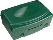 logilink outdoor power distribution box ip54 green photo