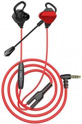 white shark in ear headset microphone eagle black red ge 536 photo