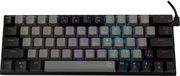 white shark mechanical keyboard us blue switch wakizashi grey black gk 002721 photo