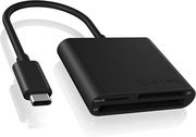 icy box type c 32 multi card reader black ib cr301 c3 photo