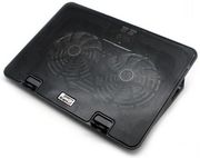 sbox usb cooling pad 156 2xblue led fan 140 mm cp 101 photo