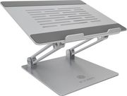 icy box non slip height adjustable notebook holder 17 silver ib nh300 photo