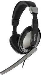 sbox stereo headset with mic black hs 302 photo