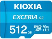 kioxia 4k micro sd 512gb with adapter uhs i u3 v30 lmex2l512gg2 photo