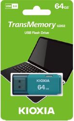 kioxia usb 20 flash stick 64gb hayabusa aqua u202 lu202l064gg4 photo