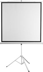 sbox projector screen 96 172x172cm with tripod psmt 96 2 photo