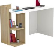 grafeio melaminis me rafia syndya hm899402 sonama leyko 112x55x85y ek photo