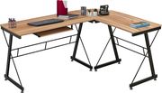 goniako grafeio walnut epifaneia me metalliko skeleto hm212702 158x120x74ek photo