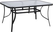 trapezi bruno 150x90x72yek metalliko mayro me gyalini epifaneia hm514503 photo