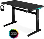 lgp gaming table with rgb led effects black lgp112822 photo