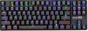 armaggeddon mechanical low profile keyboard rgb falconet red smk9rr photo