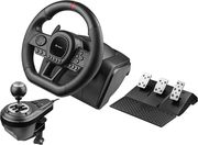 tracer simracer manual gearbox 6 in 1 steering wheel pc ps4 ps3 xone x360 switch trajoy47345 photo