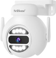 srihome 5g dual band wifi waterproof dome camera 4mp hd sh047 photo