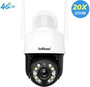 srihome 4g lte pzt ip camera 5mp qhd 20x zoom sh041b 4g photo