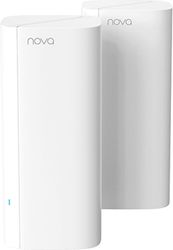 tenda 2 pack ax3000 whole home mesh wi fi 6 system mx12 2p