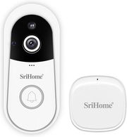 srihome wifi smart doorbell set 4mp dh004 photo