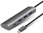 wavlink superspeed usb 30 type c 4 port aluminum hub wl uh3047c1