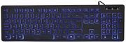 gembird 3 color backlight keyboard black kb uml3 02 photo