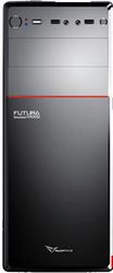 alcatroz pc case with psu 450w futura black n1000 red futura1000r photo