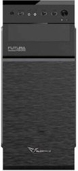 alcatroz pc case futura black n3000 with psu 450w futuran3000b photo