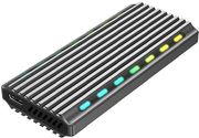 gembird usb31 enclosure for m2 nvme drives backlighted aluminum ee2280 u3c 03 photo