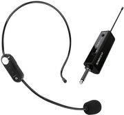 sonicgear rechargeable headset microphone wmh 100 ul black wmh100ul photo