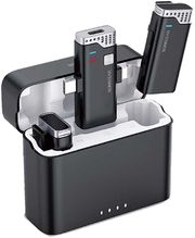 sonic gear wireless clip on microphone black wlm3000duo