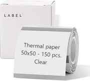 niimbot thermal label paper 5050 150 transparent 1ea01046101 photo