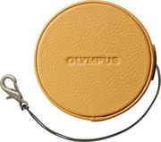 olympus lc 605gl lbr genuine leather lens cover 605 mm light brown photo