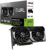 vga asus dual rtx5060ti o8g nvidia geforce rtx 5060ti 8gb gddr7 retail photo