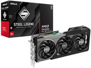 vga asrock amd radeon rx 9070 xt steel legend dark 16gb gddr6 photo vga asrock amd radeon rx 9070 xt steel legend dark 16gb gddr6 photo