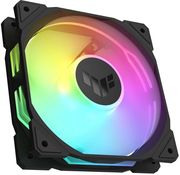 asus tuf gaming tr120 argb reverse fan 12cm black photo